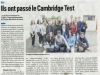 Presse Cambridge test234